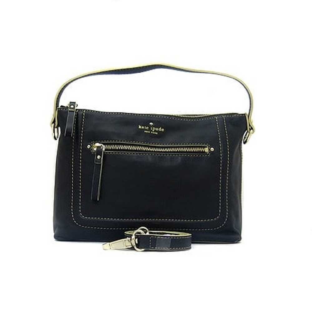 Vintage Kate Spade Genuine Soft Leather Crossbody… - image 3