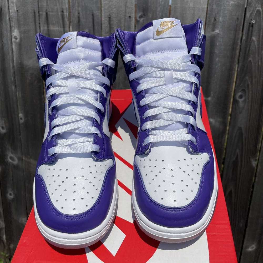 Nike Nike Dunk High Varsity Purple size 9.5m / 11w - image 2