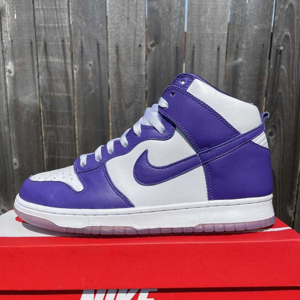 Nike Nike Dunk High Varsity Purple size 9.5m / 11w - image 4