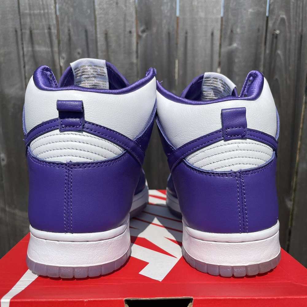 Nike Nike Dunk High Varsity Purple size 9.5m / 11w - image 5