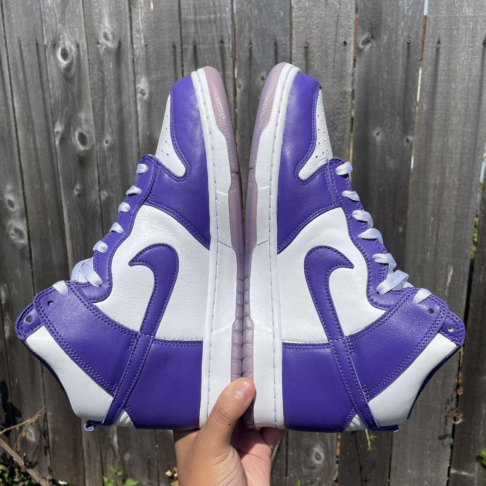 Nike Nike Dunk High Varsity Purple size 9.5m / 11w - image 6