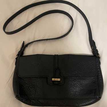 ZARA leather shoulder bag.