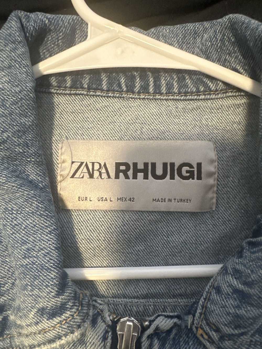 Rhude RHUDE CROPPED DENIM JACKET - image 3