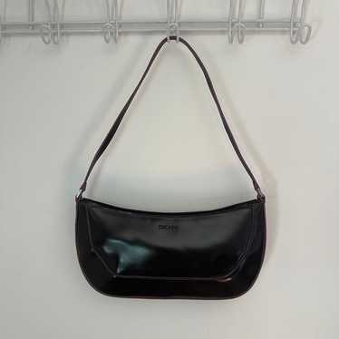 Vintage Y2K DKNY discount Leather Shoulder Bag