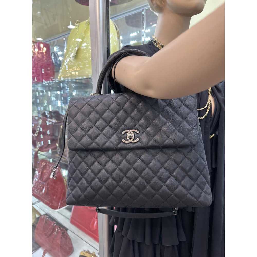 Chanel Coco Handle leather handbag - image 5