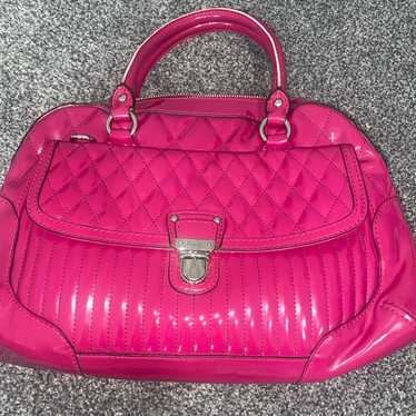 Coach Pink/Multicolor Smooth Leather hotsell Satchel