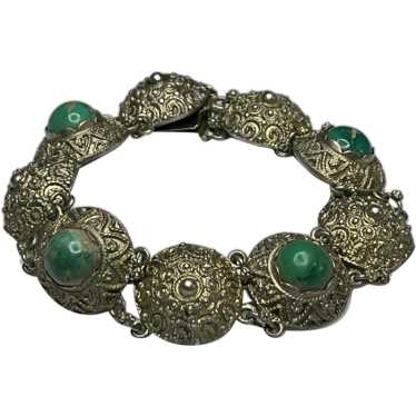 Vintage Chinese Silver Filigree Bracelet