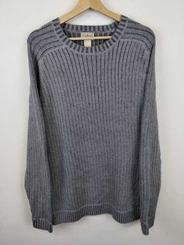 Cardigan × Coloured Cable Knit Sweater × Vintage V