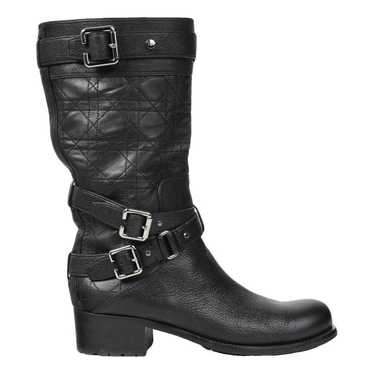 Dior Leather biker boots - image 1