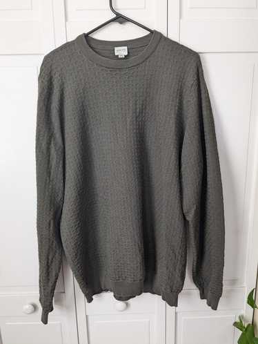 Armani Collezioni Virgin wool honeycomb sweater