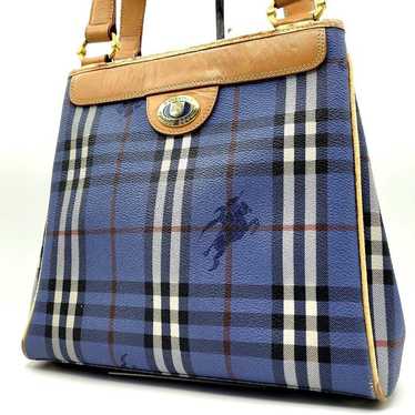 【Ultra Rare Color】BURBERRY Tote Bag Nova Check wit