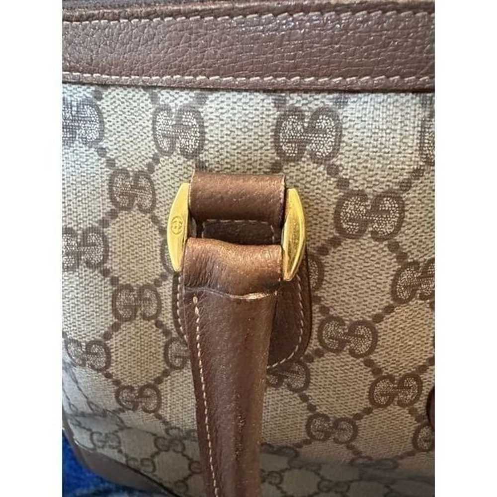 Gucci vintage GG canvas tote - image 10