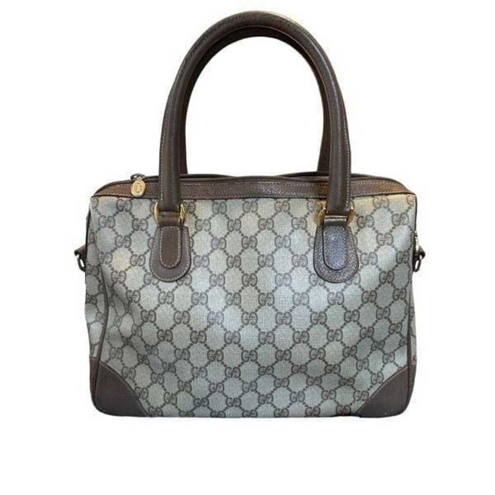 Gucci vintage GG canvas tote - image 2