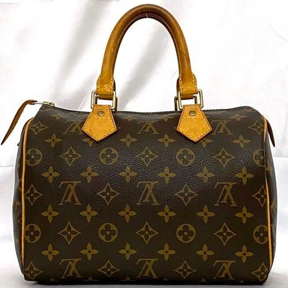 Louis Vuitton Handbag Speedy 25 Brown Monogram M4… - image 2