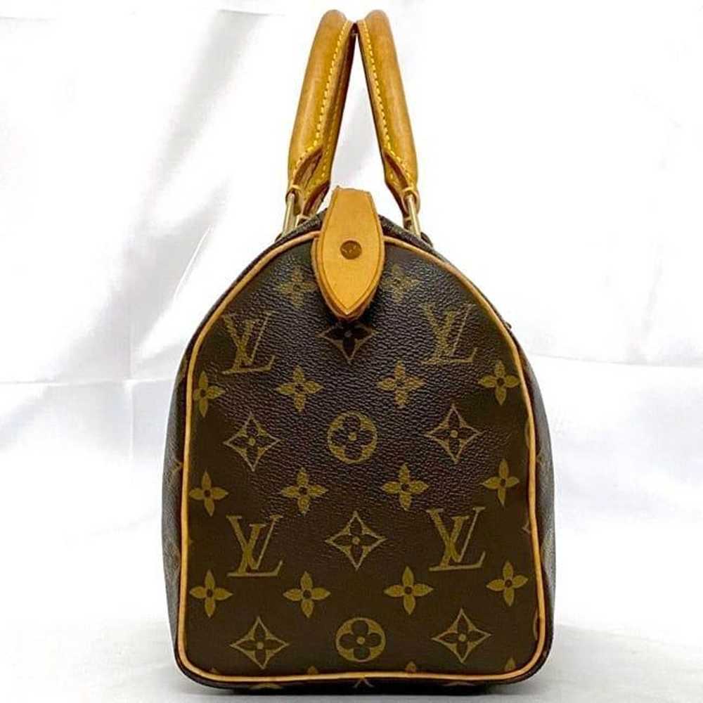 Louis Vuitton Handbag Speedy 25 Brown Monogram M4… - image 3