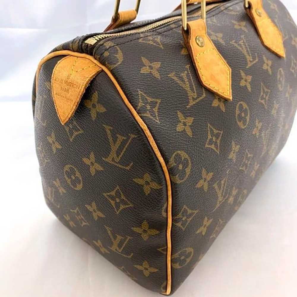 Louis Vuitton Handbag Speedy 25 Brown Monogram M4… - image 6