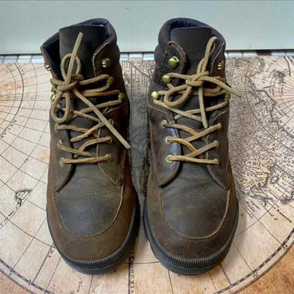 (Vintage) LAGear Genuine Real Leather Hiking Boots - image 6