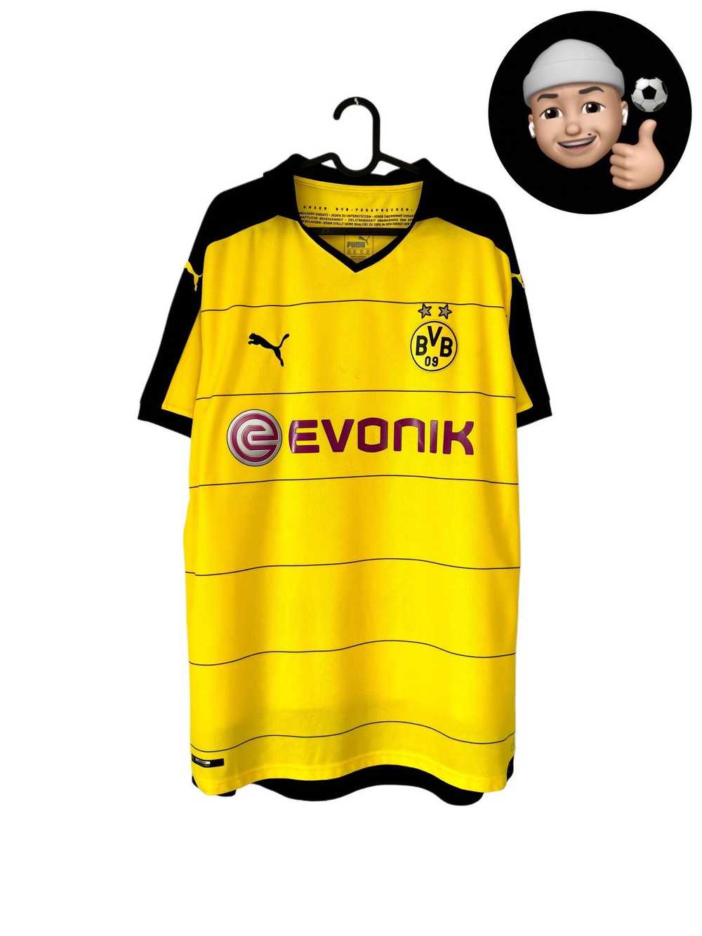 Puma × Soccer Jersey × Sportswear 2015 2016 BVB B… - image 1