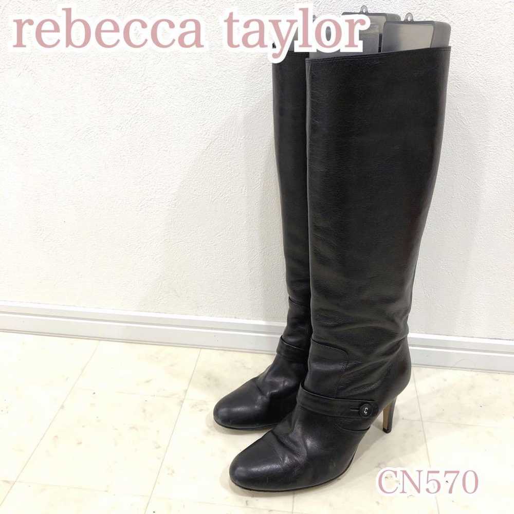 Rebecca Taylor High Quality Leather High Heel Lon… - image 1