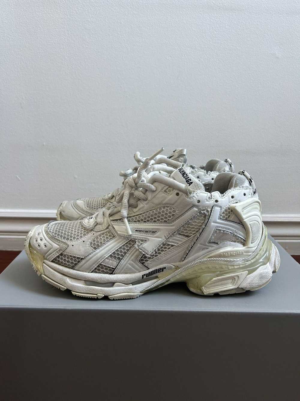 Balenciaga Balenciaga Monocolor Runner Sneaker - image 5