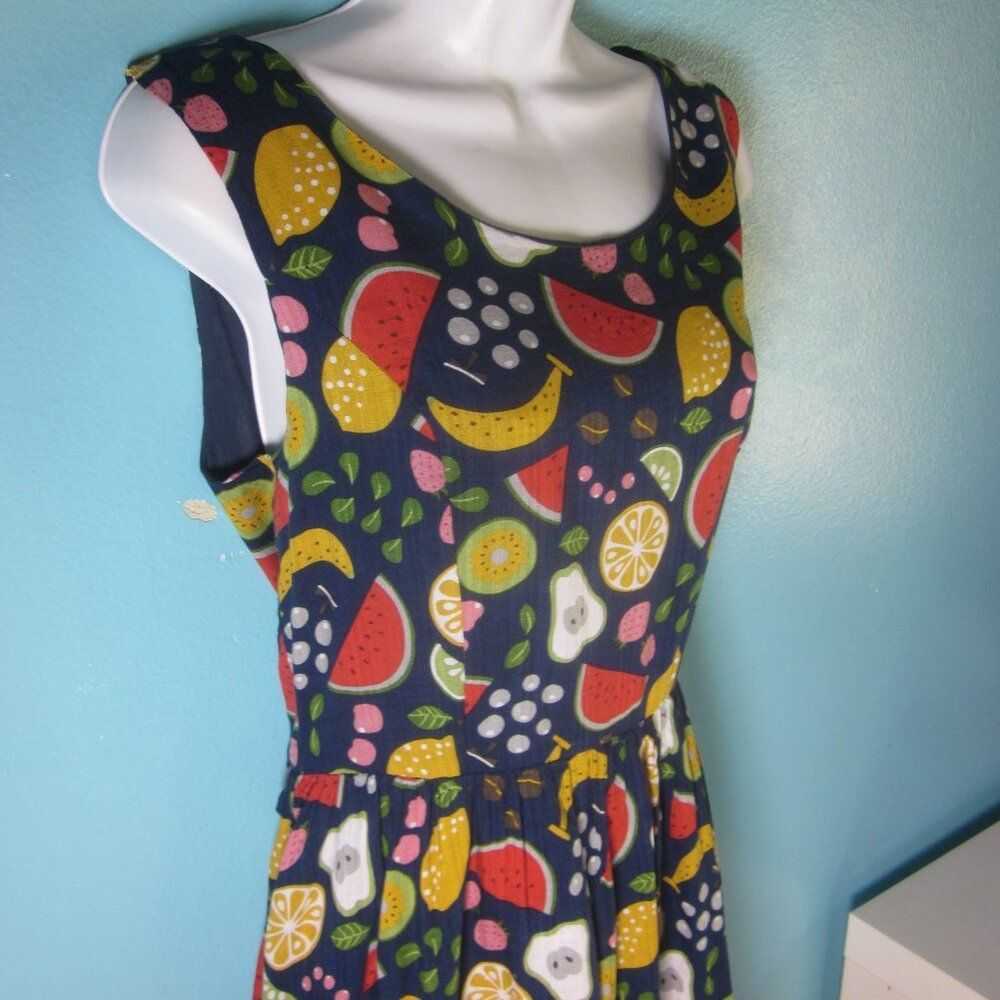 Agnes B. Tulip B Sleeveless Dress Size ML Cotton … - image 10