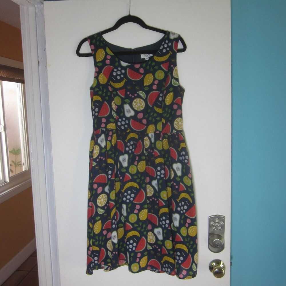 Agnes B. Tulip B Sleeveless Dress Size ML Cotton … - image 2