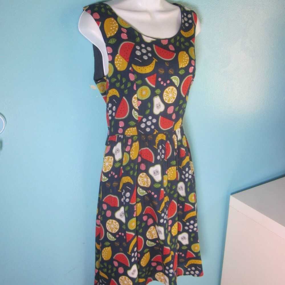 Agnes B. Tulip B Sleeveless Dress Size ML Cotton … - image 4