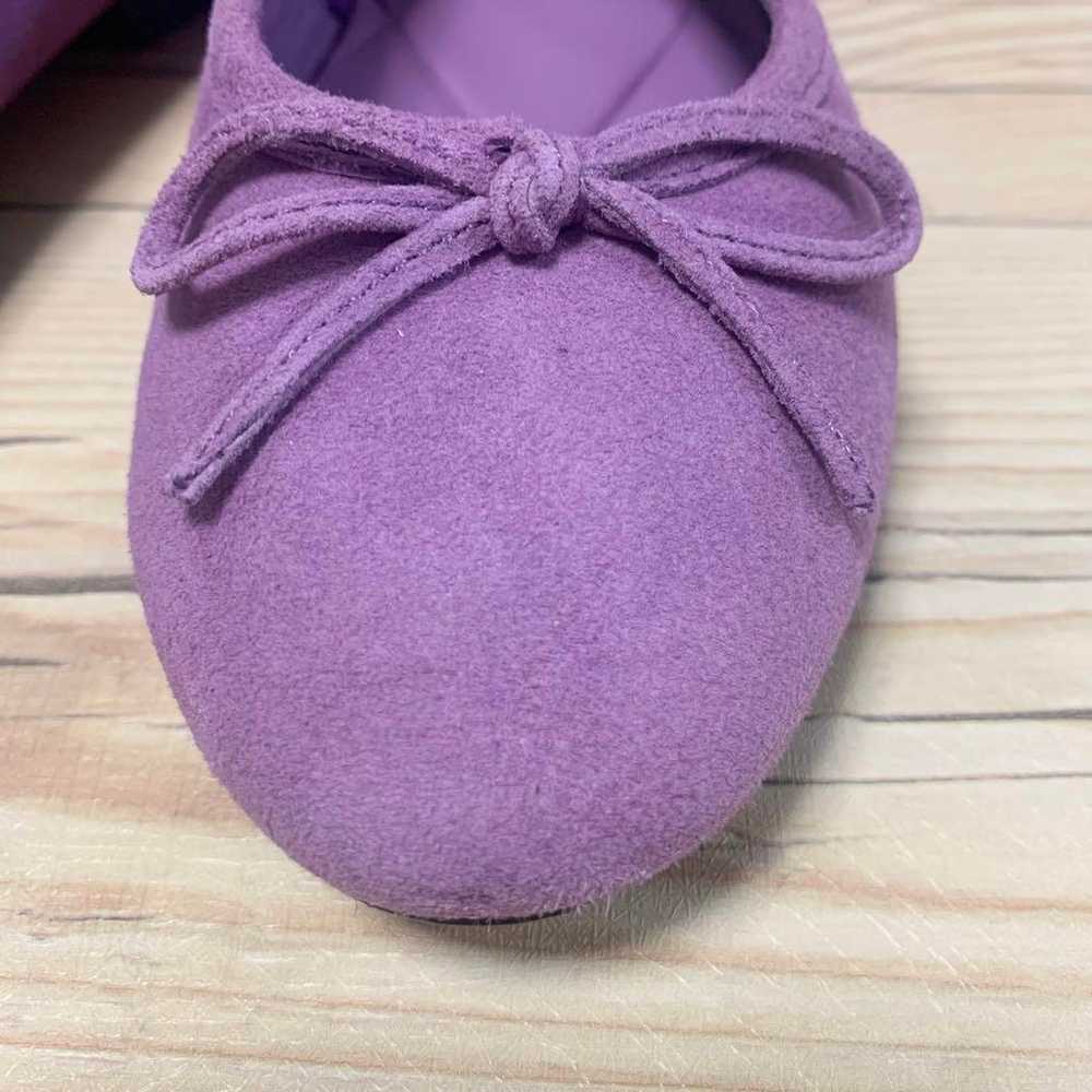 ♡ZARA♡ Zara Flat Shoes Ballet Shoes Purple - image 4