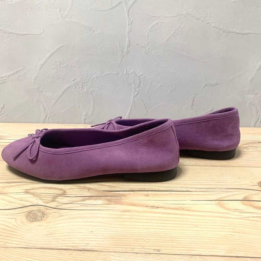 ♡ZARA♡ Zara Flat Shoes Ballet Shoes Purple - image 6