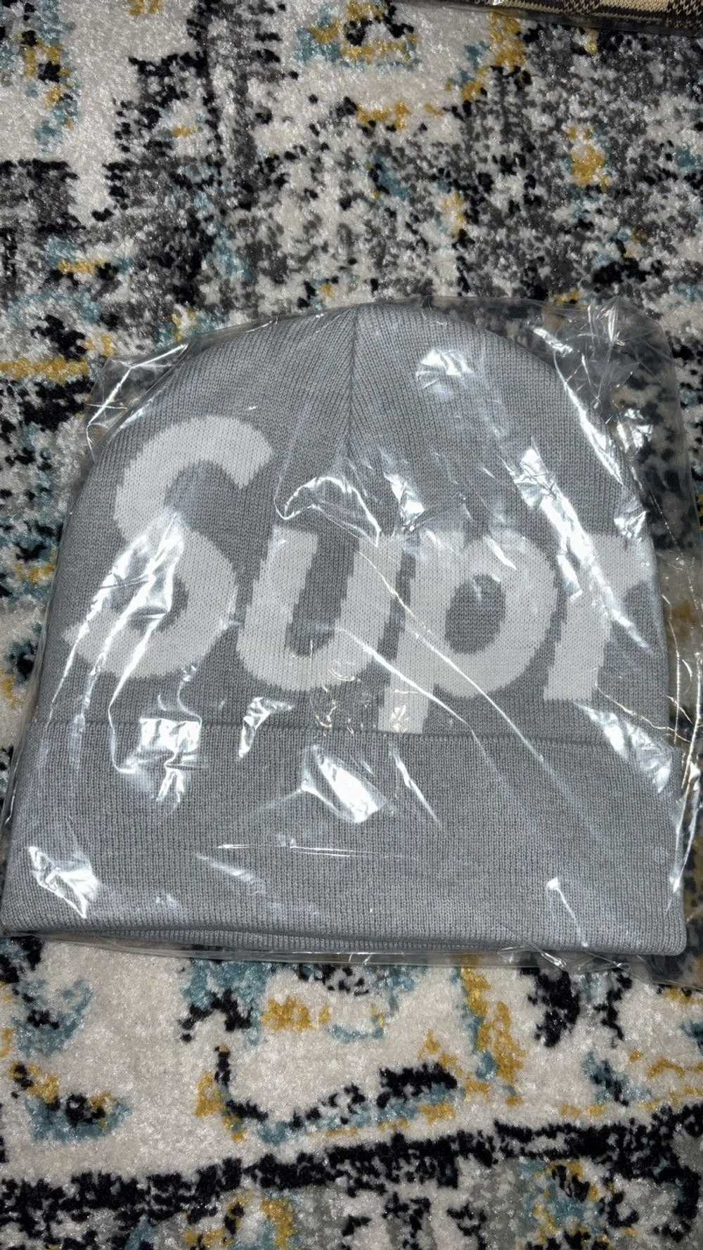 Supreme Big Logo Beanie - image 1