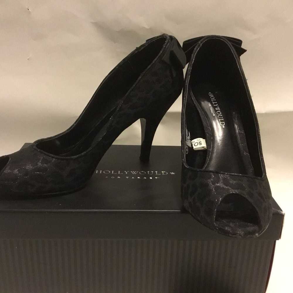 Target Anniversary Hollywould Heels Sz 8 goth vin… - image 3