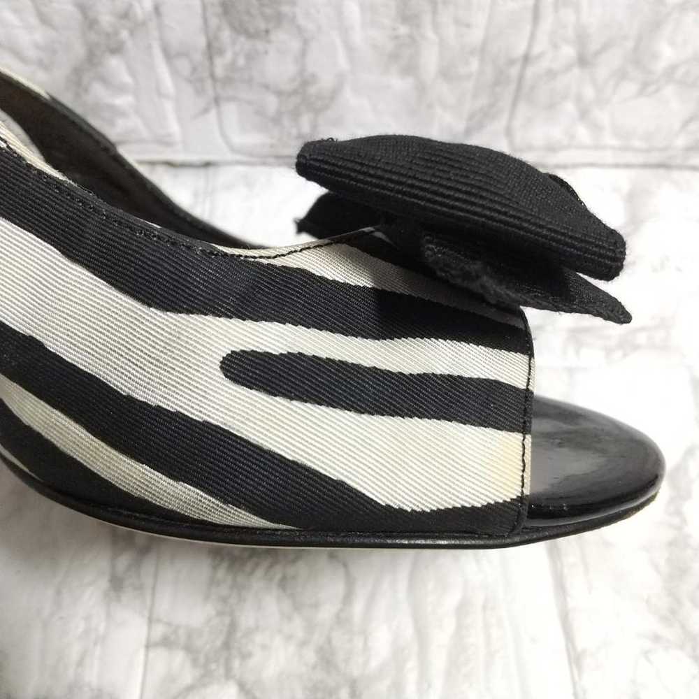 kate spade pumps size 7 open toe with back strap … - image 11