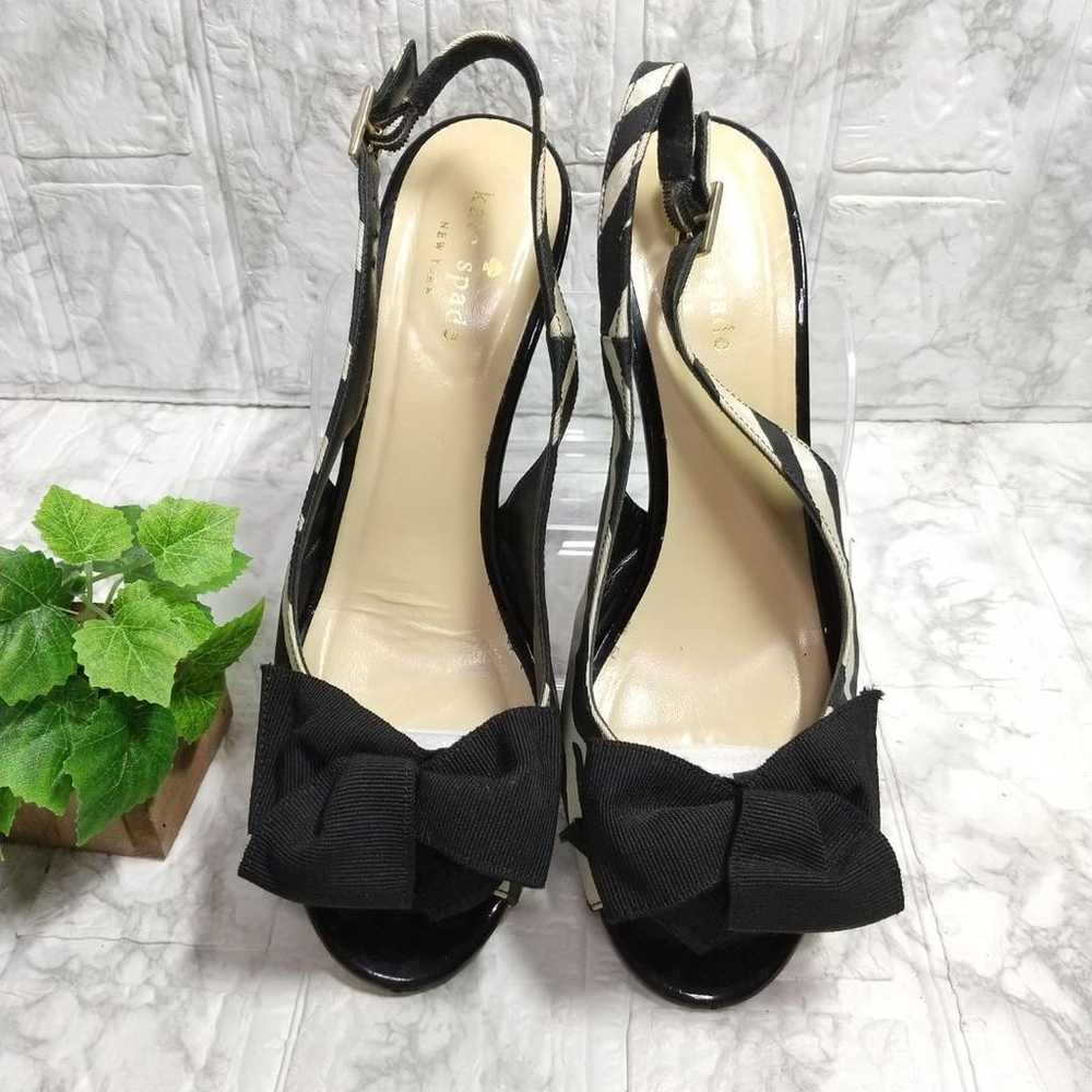 kate spade pumps size 7 open toe with back strap … - image 2