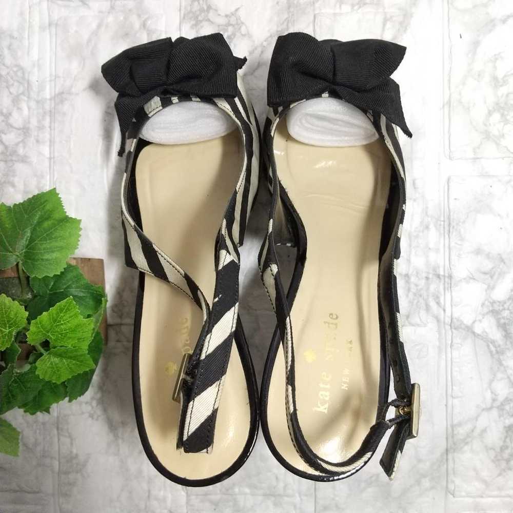 kate spade pumps size 7 open toe with back strap … - image 3