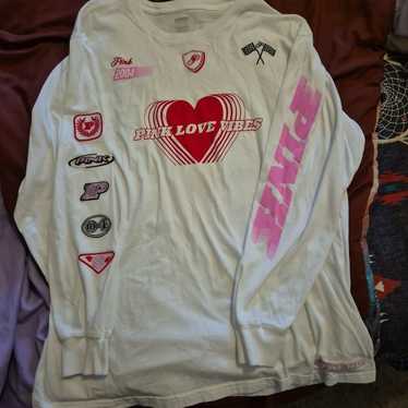 2 Victoria's Secret PINK Racing Long Sleeved Shir… - image 1