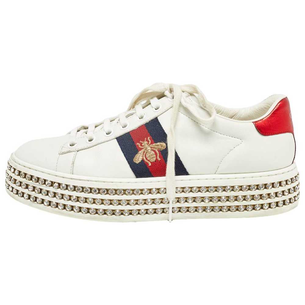 Gucci Leather trainers - image 1