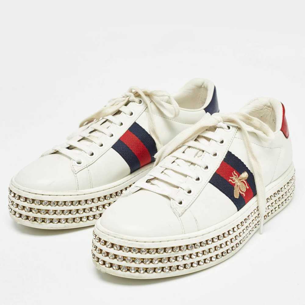 Gucci Leather trainers - image 2