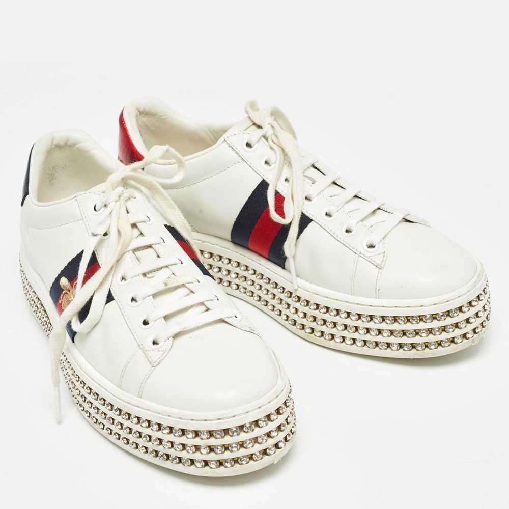 Gucci Leather trainers - image 3