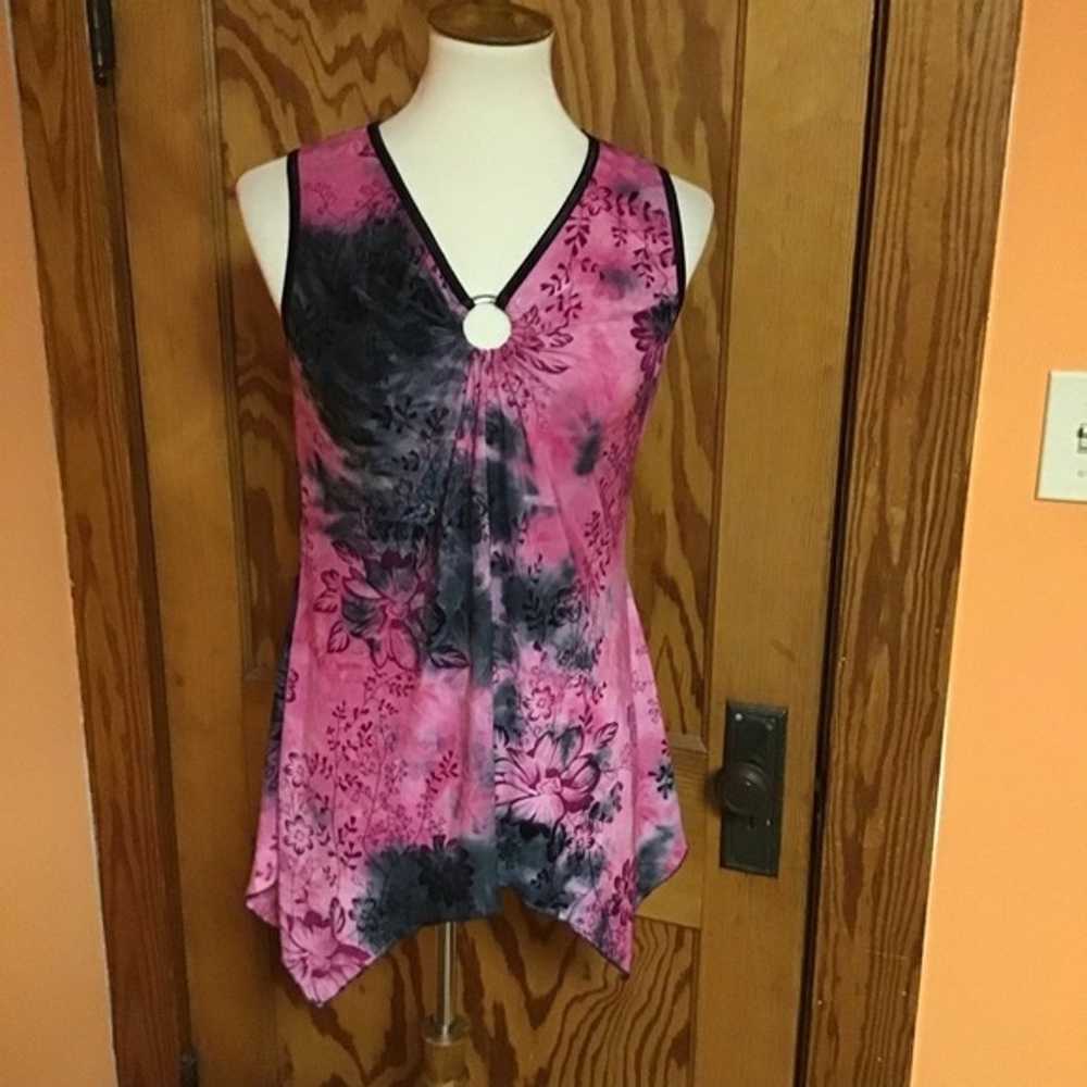 Retro Y2K tie dye top - image 3