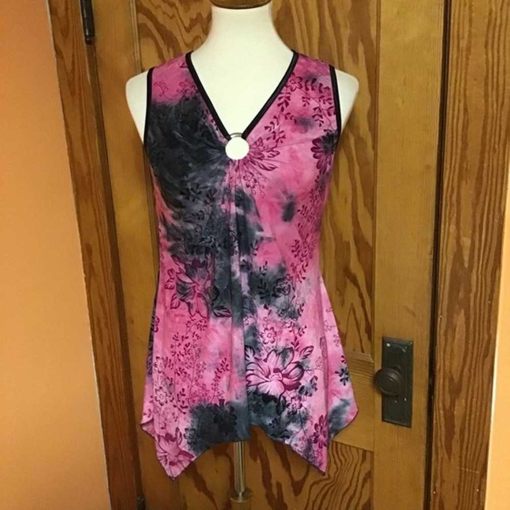 Retro Y2K tie dye top - image 4