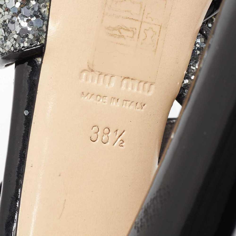 Miu Miu Patent leather sandal - image 7