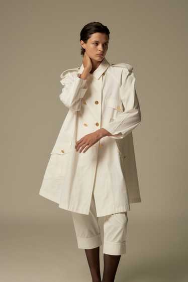 1980's Chanel Cotton Trench