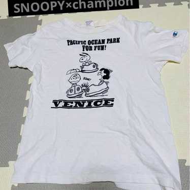 Champion x Vintage Peanuts SNOOPY T-shirt. - image 1