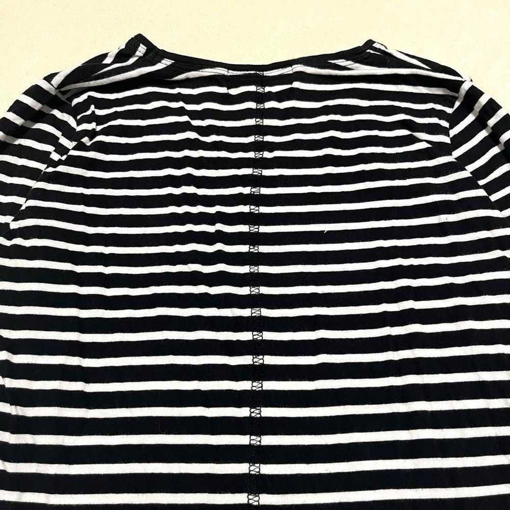 AZUL MOUSSY Long-sleeved Border T-shirt for women. - image 9