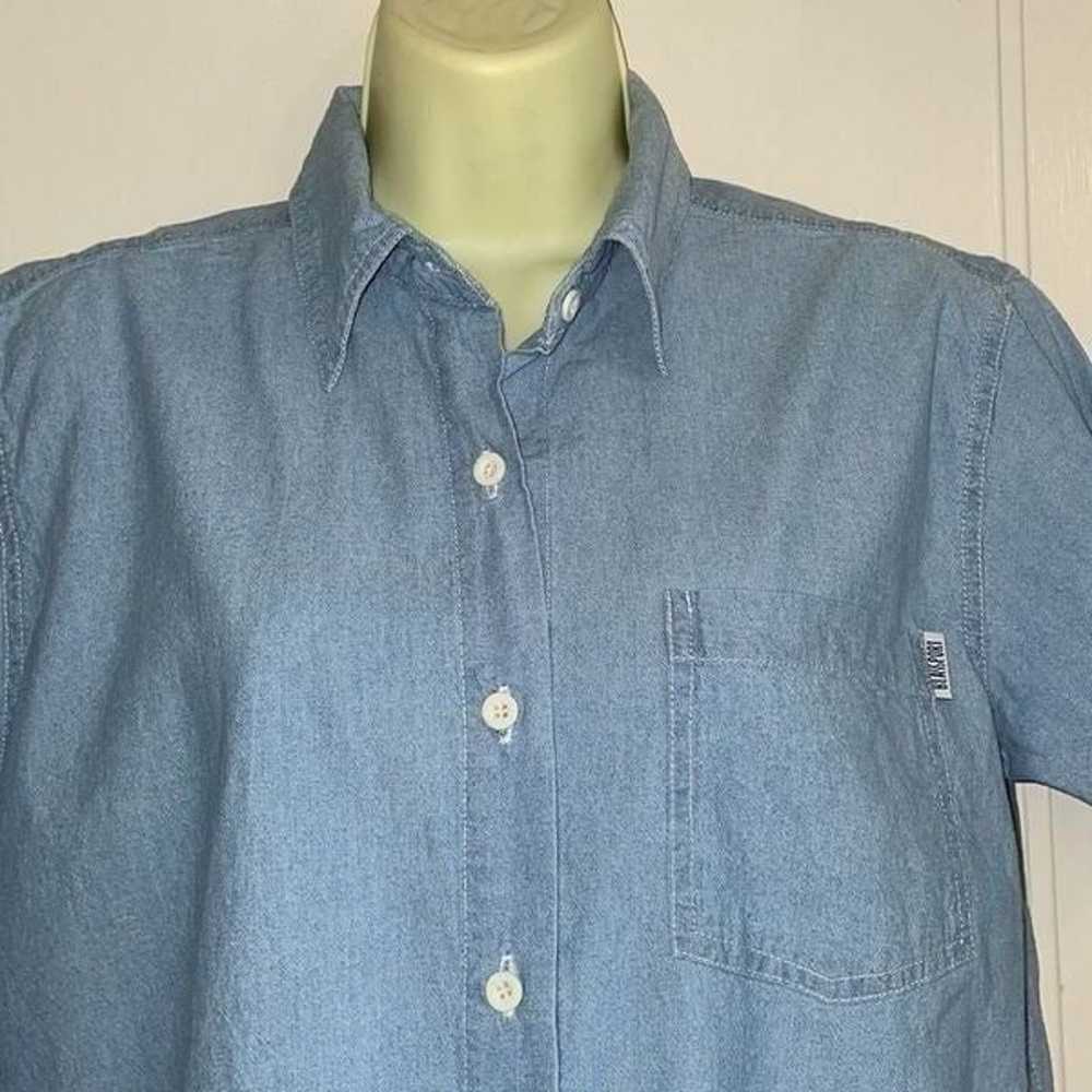 Vintage 80s/90s Blassport (Bill Blass) blue denim… - image 2