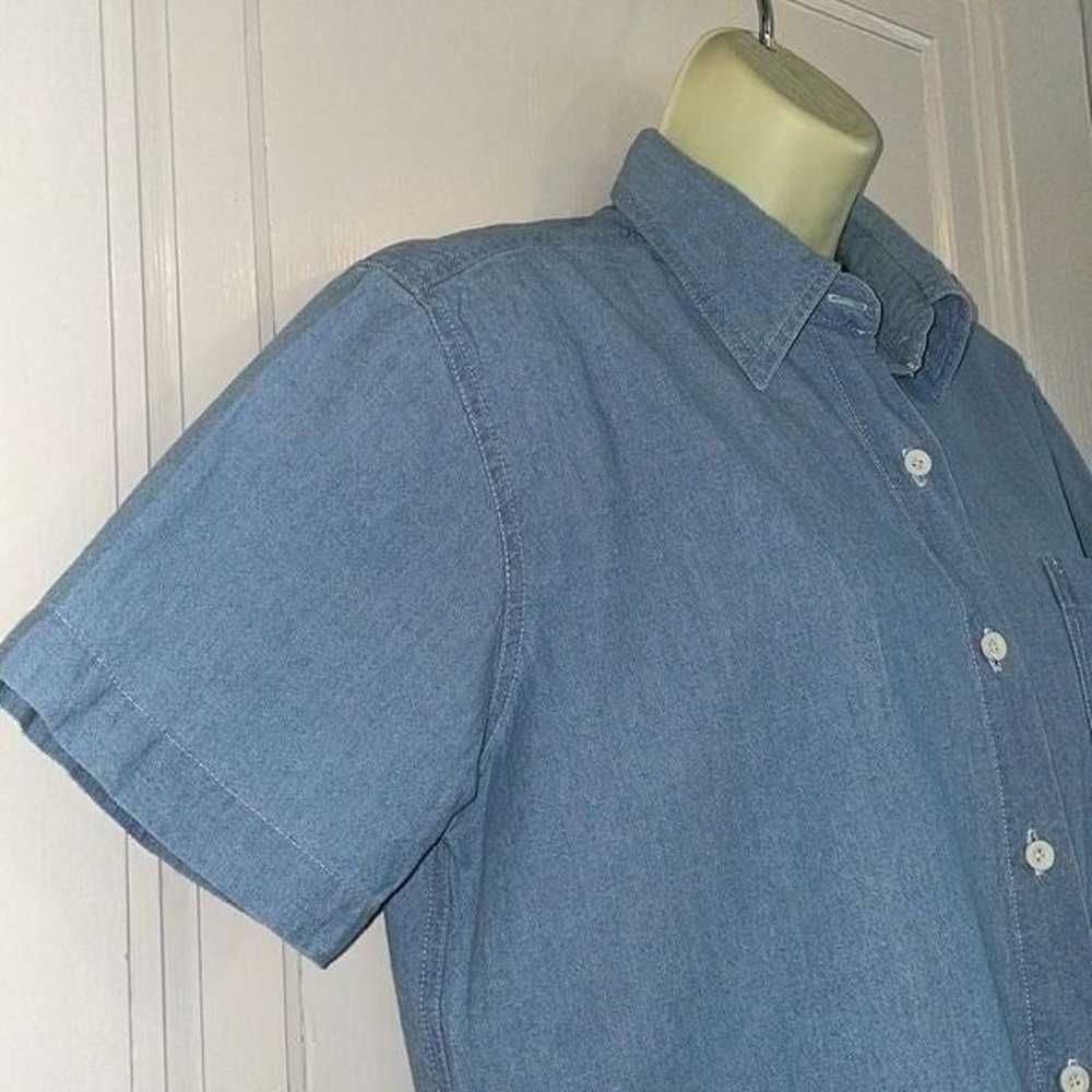 Vintage 80s/90s Blassport (Bill Blass) blue denim… - image 5