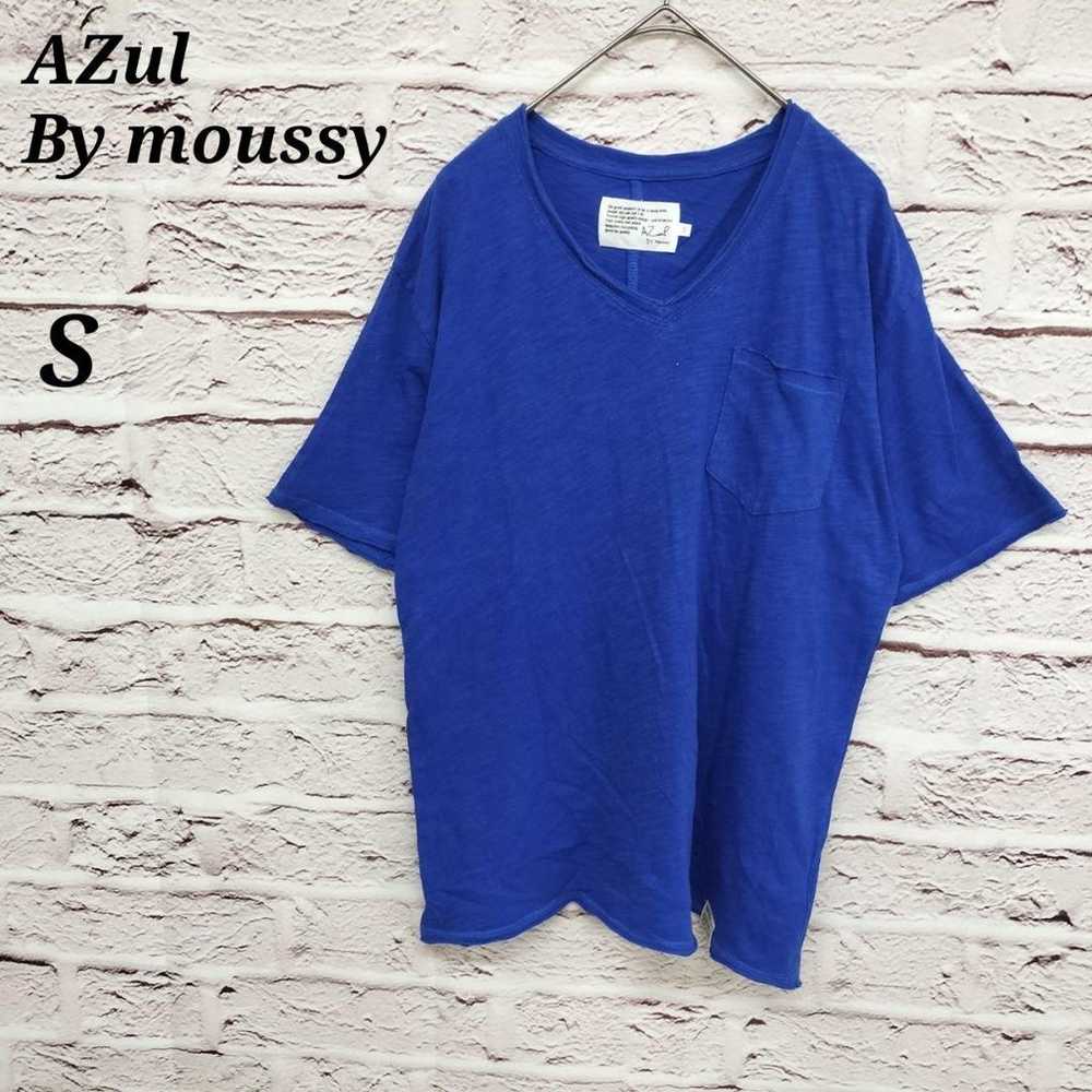 R1477 Azul by Moussy [S] V-Neck Short Sleeve T-Sh… - image 1