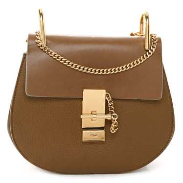 CHLOE Grained Calfskin Lambskin Mini Bi-Color Dre… - image 1