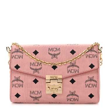 MCM Visetos Small Millie Belt Bag Pink