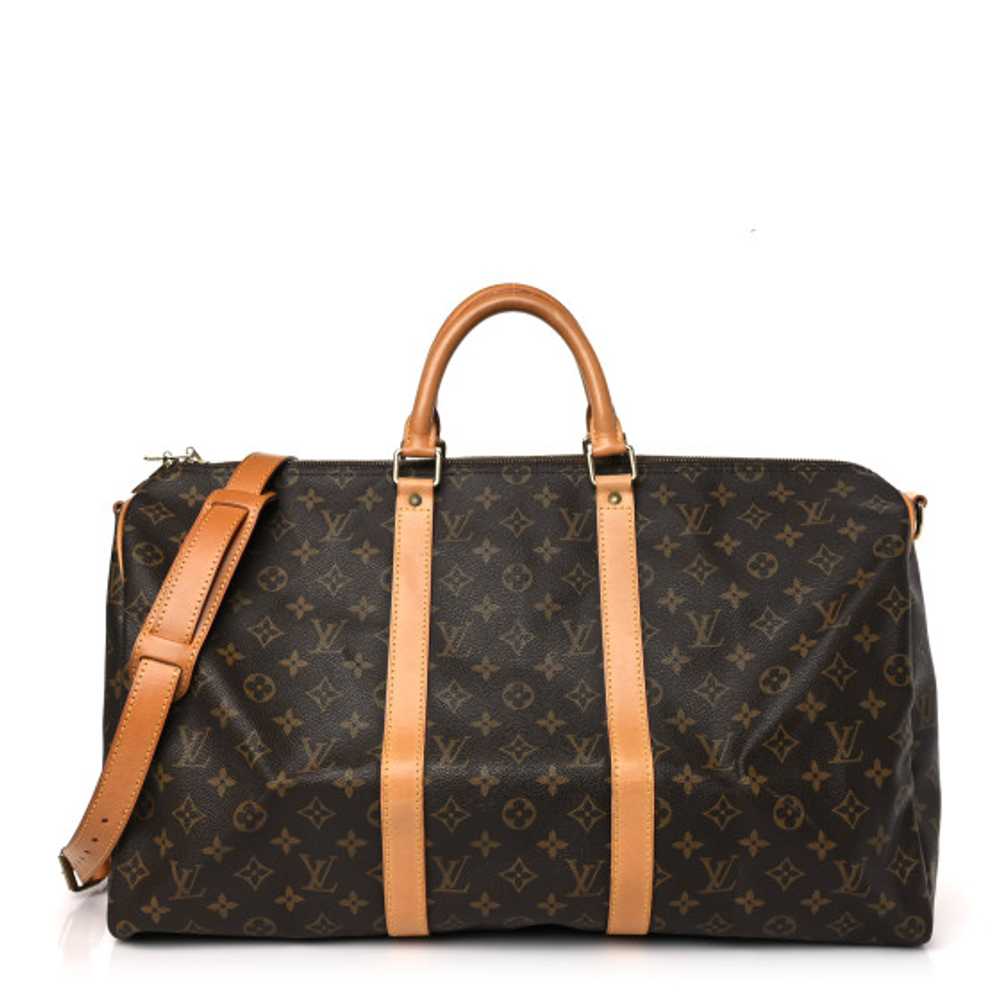 LOUIS VUITTON Monogram Keepall Bandouliere 50 - image 1